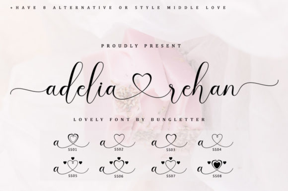 Adelia Rehan: A Luxurious Script Font