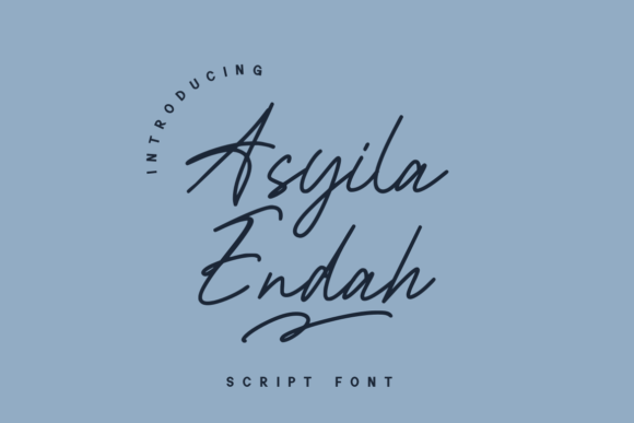 Asyila Endah: Elegant Script for Branding