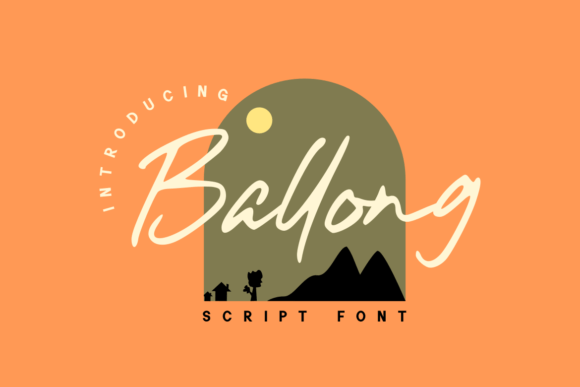 Ballong: A Handwritten Font for Professional Branding