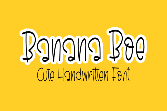Banana Boe: A Quirky Font for Creative Campaigns
