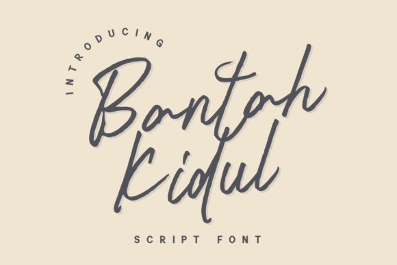 Bantah Kidul: A Font That Elevates Your Brand