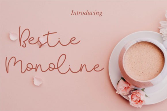 Bestie Monoline Script: A Casual Script for Creative Projects