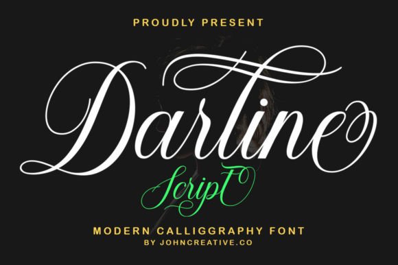 Darline Script: Elegant Handwritten Font