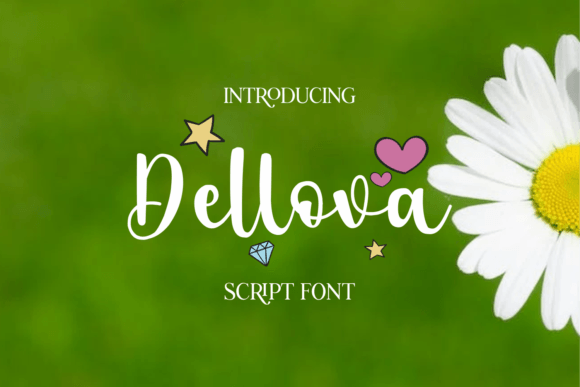 Dellova: A Handwritten Font for Creative Marketing
