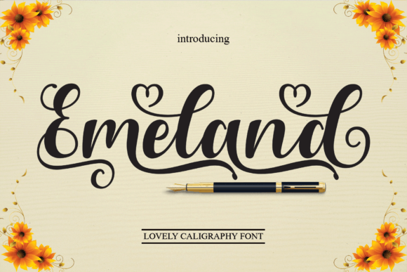 Emeland: A Classy Handwritten Font for Web Design