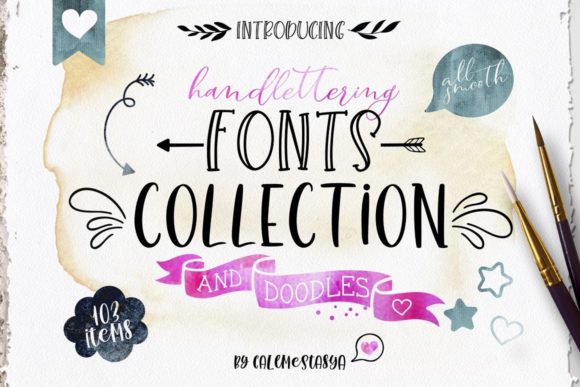 Handlettering Fonts for Creative Makers