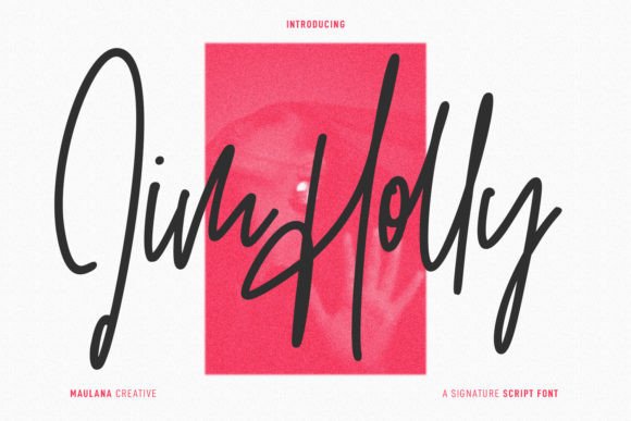 Jim Holly Font Review