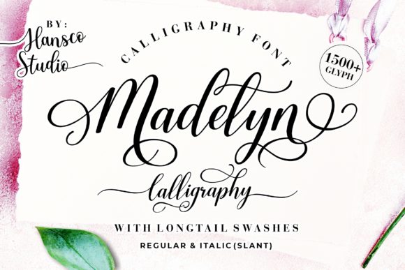 Madelyn Calligraphy: A Modern Script Font