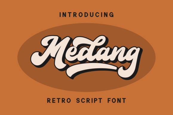 Medang: A Retro Script Font for Impactful Campaigns