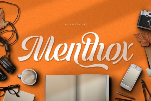 Menthox: A Script Font for Digital Design