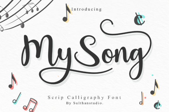 My Song: A Stylish Font for Digital Marketing