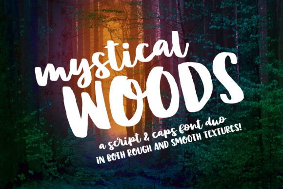 Mystical Woods: A Font for Bold Campaigns