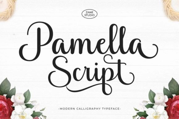 Pamella Script: Elegant Web Font