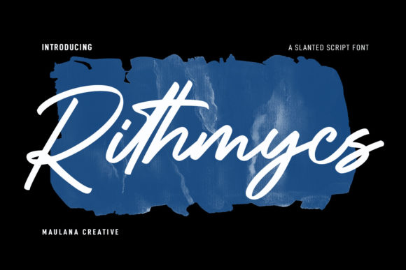 Rithmycs Script Font: A Stylish Choice for Designers