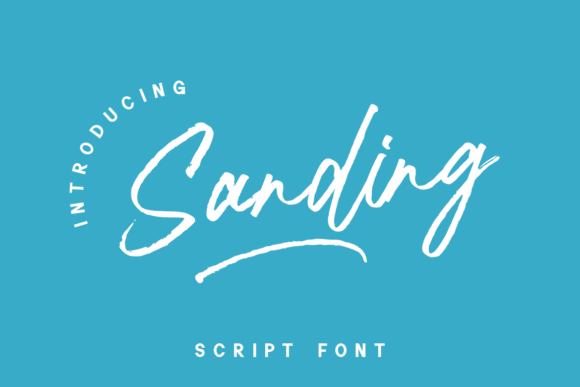 Sanding: A Script Font for Web Design