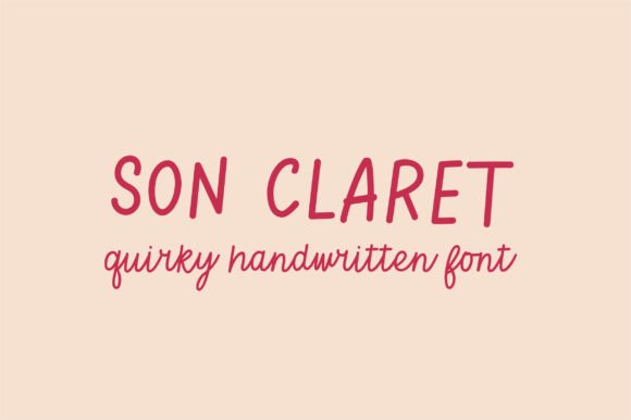 Son Claret Font Review