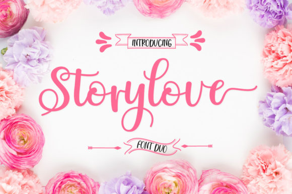 Story Love Font for Creative Marketing